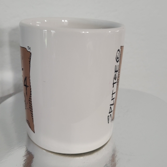 Split Tee Ceramic Coffee Mug WILL GOLF 4 FOOD - Picture 2 of 7